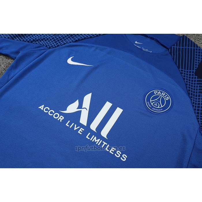 Chandal del Paris Saint-Germain Manga Corta 2022-2023 Azul - Pantalon Corto